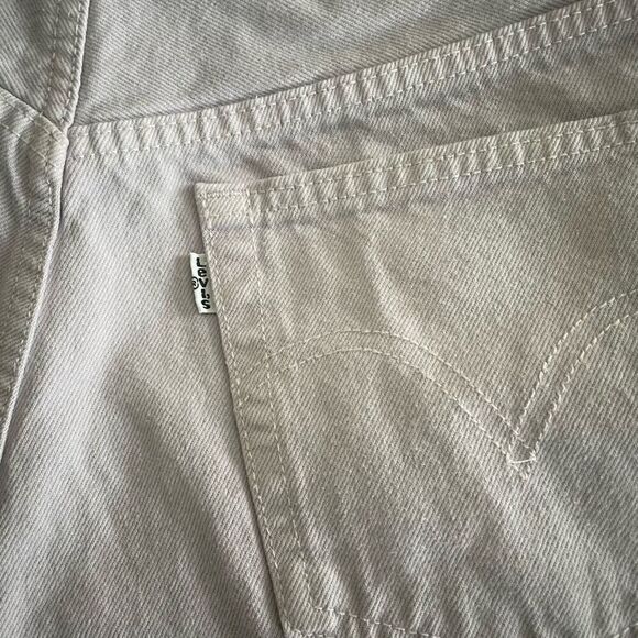 Levi’s 501 Original Fit High Rise Shorts Size 31 - Picture 3 of 5